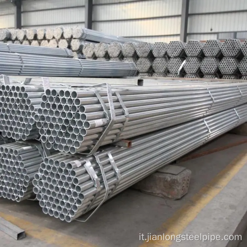Pipe rotonde di ferro zincato a caldo per la costruzione